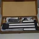 ONEMIX 42" LED Desk Lamp with Clamp, Architect Desk Light with Remote, Adjustable 4-Segment Bar, 1800LM Bright, Eye-Caring Desk Lamp for Home Office, Reading, Study, Dual Monitors, Workbench (Black)