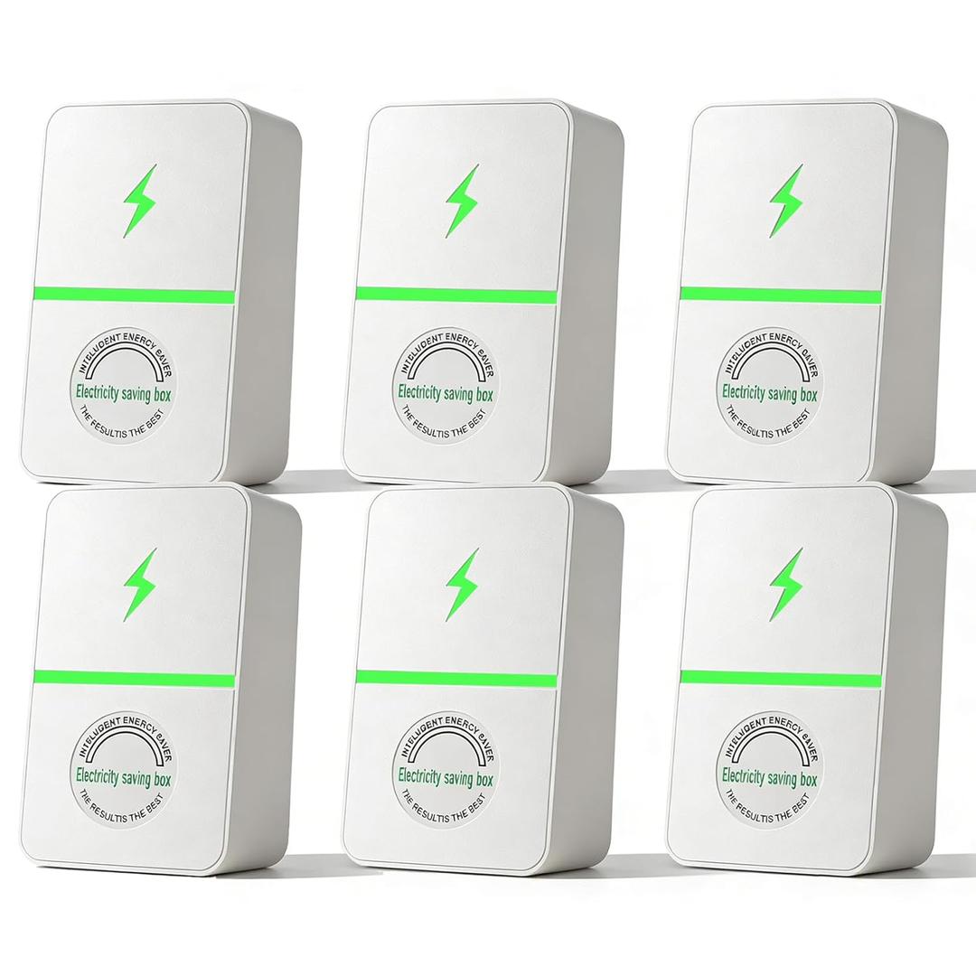 6 Pack Stopwatt SmartPlug Device, Stop Watt Device Plug-in for Home & Office US Plug 90V-250V 30KW