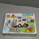 LEGO DUPLO Town Ambulance & Driver Building Toy Playset - Preschool Learning and Educational Ambulance Toy for Toddlers, Boys and Girls, Ages 2+ - Pretend Play Baby Gift Idea - 10447