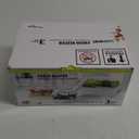 LUXEAR Fresh Produce Vegetable Fruit Storage Containers 3Piece Set, BPA-free Fridge Storage Container, Partitioned Salad Container, Fridge Organizers, Used in Storing Fruits Vegetables, Gray (Grey Clear)