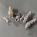 ONEST 7 Pieces Lion Figurines Animals Figures Family Set Educational Figurines Cake Toppers Christmas Birthday Gift