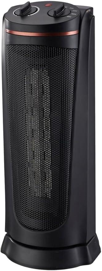 Profusion 19" Black Ceramic Heater with Oscillation