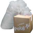 Fairfield The Original Poly-Fil, Premium Polyester Fiber Fill, Soft Pillow Stuffing, Stuffing for Stuffed Animals, Toys, Cloud Decorations, and More, Machine-Washable Poly-Fil Fiber Fill, 6.5 lbs. Box