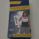 Postpartum Belly Band Abdominal Binder Post Surgery, for Natural Delivery & C-Section Recovery, 9.7" High Adjustable Compression Belly Wrap, Polyester Made with Bamboo Charcoal Fiber (Black, X-Large)