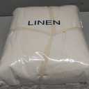 Shilucheng 100% French Linen Sheets - King Size Bed Sheets, Breathable & Cooling Pure Linen Sheets,Soft Durable and Tear Resistant -16 Inch Deep Pocket - 4Pcs (Linen, King)