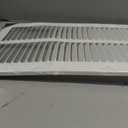 8" x 26" Return Air Grille - Sidewall and Ceiling - HVAC Vent Duct Cover Diffuser - [White] [Outer Dimensions: 9.75w X 27.75" h]