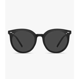 Livho Polarized Sunglasses, Retro & Oversized Shades for Women with Round Lenses Blue
