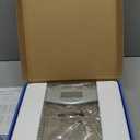 Etekcity Bathroom Scale for Body Weight and BMI, Upgraded Bluetooth Digital Scale, Large Blue LCD Backlight Display, High Precision Measurements, 400 Pounds (11.9 x 11.9 inches, Satin Silver)