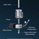 Creality Ender-3 V3 SE Hotend Kit, Copper Alloy Nozzle (0.4mm&0.6mm), No Clogging, Leak-Proof, Precise Extrusion, Rapid Heating & Efficient Heat Dissipation