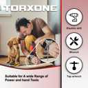 5 x 7PCS Screw Extractor Set for Iron Screws  Stripped Screw & Bolt Remover, High-Speed Steel Drill Bit Tool for Easy Removal of Rusted, Broken Screws & Nuts  Durable Gift for Men