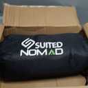 SUITEDNOMAD Large Waterproof Outdoor Stadium Blanket, Windproof and Warm Extra Thick Fleece or Quilted Sherpa, Great for Cold Weather Camping, Picnic, Sports, Festivals (Slate Grey)