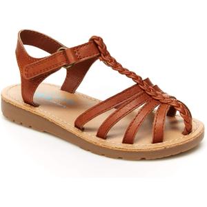 Simple Joys by Carter's Girls Freya Sandal (Brown, 4 Toddler)