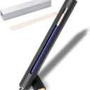 Pen C, Durable Aluminum Alloy EDC Pen, with 100+ Replacement Refills - Ballpoint, Rollerball, Gel. Auto-Adjusting Refillable Pen, Best Writing and Sketching Gift for Men and Women_Black