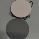 Faux Leather Coasters with Holder, Dual Sided Sets of 12, Non-Slip Washable Coasters for Coffee Tabletop Protection (Gray White)