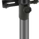 C-Hopetree Heavy Duty Metal Patio Umbrella Holder Clamp, Outdoor Adjustable Parasol Base Stand Bracket for Deck Railing Mount, 2PCS
