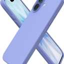 ORNARTO Compatible with iPhone 17 Case 6.3, Slim Liquid Silicone 3 Layers Full Covered Soft Gel Rubber Phone Case Protective Cover 6.3 Inch, Mistflower