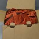 MIULEE Velvet Curtains 84 inches 2 Panels - Luxury Burnt Orange Blackout Curtains for Bedroom Living Room Thermal Insulated Super Soft Window Drapes Rod Pocket & Back Tab, Terracotta Rust Fall Decor