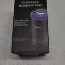 Fly Traps, Fruit Fly Trap Indoor, Gnat Traps, Bug Zapper Indoor,Mosquito Traps with 10 Sticky Glue Boards, Black