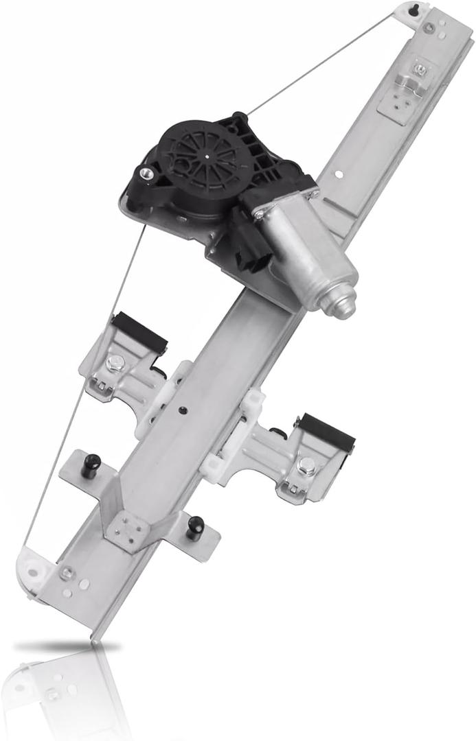 741-389 Power Window Regulator w/Motor Rear Passenger Side Compatible for 2007-2013 Chevrolet Silverado/GMC Sierra 1500 2500HD 3500HD Right Side 15901327