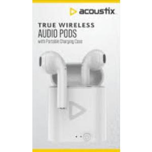 Acoustix True Wireless Earbuds - White, 1 ct