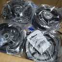 Stens 210-251 Compatible with/Replacement for John Deere AM104126 Plastic Deck Wheel, Black, Pack of 4 