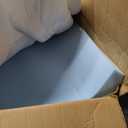 MASVIS Full Size Dual Layer 4 Inch Memory Foam Mattress Topper, 2 Inch Gel Memory Foam and 2 Inch Cooling Pillow Top Mattress Pad Cover for Back Pain, Medium Support