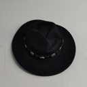 INOGIH Women Men Western Cowboy Cowgirl Hat Fedora with Pull-on Closure Outdoor Wide Brim Fedora Hat (M)