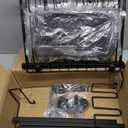 SNSLXH 4 Baskets 2-Tier Over The Sink Dish Drying Rack, 26.57"-35", Large Sink Rack for Kitchen, Extensible and Adjustable, Saving Kitchen Space