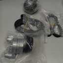 Drive Belt Tensioner Pulley Assembly Kit for Chevy Silverado 1500/Avalanche/Tahoe, for GMC Sierra 1500/Canyon, for Hummer H2/H3/H3T, for Cadillac Escalade 09-14 6.2/6.0/5.3/4.8L V8 09-16, 38009