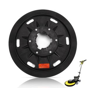 Dilomber 16" Floor Buffer Pad Driver Replacement for Malish 782016 w/NP-9200 Universal Clutch Plate, Fit for Most 17" Floor Buffers/Rotary Sanders, Harpoon Style for Hardwood/Concrete/Tile