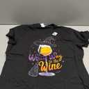 Witch Way To The Wine Funny Halloween Costume T-Shirt Small