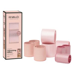 The Hair Edit Ceramic Core Hair Rollers for Salon-Quality Volume, 9-Pack
Professional Grade Thermal Rollers, Heat or No-Heat Styling, Soft Waves, Root Lift, Lasting Volume & Shine, Bouncy Blowouts