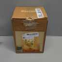 Hortsun Pressed Flower Lamp Vintage Table Small Lamp Cottagecore Decor Boho Night Light Decorative Rustic Night Light for Bedroom, Living Room or Office, Valentine Gift for Women(Modern Style)