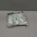 Vatge White French Door Curtains for Sliding Door - Sidelight Curtains for Classroom, Kitchen, and French Door, 1 Panel, W25 x L54, Pure White