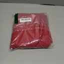 Chyhomenyc Short Red Curtains 24 Inch Length, Small Kitchen Curtain Rod Pocket Half Window Curtains for Basement Cabinet Camper RV Bunk, 2 PCS, Each 30Wx24L, Red