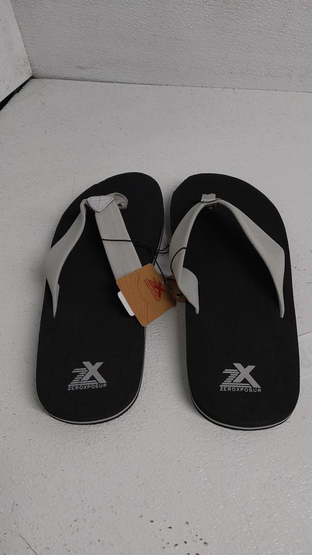 Zeroxposur Brushed Eva Flip Flop Black And Gray 13