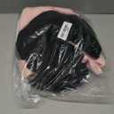 Ficerd 3 Pack Women's Cropped Sweatshirts Long Sleeve Cotton Crew Neck Pullover Tops Casual Solid Sweat Shirts (Medium, Black, Soft Pink, Light Green)