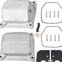 Upgrade Aluminum Alloy Valve Cover Retrofit Kit 32 755 49-S 32-755-49-S Compatible With Kohler KT610 KT745 EKT740 EKT750 Zt710 ZT740 EZT715, for 5400 6600 7000 7500 Series EFI 3 PAck