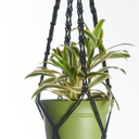 Woven Plant Hanger 40IN Black