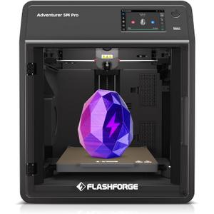 FLASHFORGE Adventurer 5M Pro 3D Printer, 600mm/s Max High-Speed 3D Printers with Auto Leveling, Dual Filtration System, Remote Monitoring, Quick Detachable Nozzle,Effective Cooling, Automatic Shutdown
