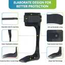 Komzer AFO Drop Foot Brace, Medical Ankle Foot Orthosis, Lightweight Foot Support Stabilizer, Drop Foot Postural Correction Brace for Men and Women (S-Right)