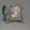 PATIKIL 2 Pcs Dummy Door Handles Round Stainless Steel Knobs Non-Turning One-Half Side Knob for Interior Exterior Door, Silver