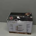 West Bend Timeless 2-Slice Toaster with 7 Browning Levels, Bagel/Waffle/Defrost Settings, High-Lift Lever, Anti-Jam, Easy-Clean Crumb Tray, 2-Slice, White/Gold