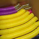 JOYIN 3.15" 144 PCS Plastic Easter Eggs 6 Golden Eggs, Large Empty Eggshells Fillable for Easter Hunt, Parties, Basket Stuffers Filler, Classroom Prize Supplies