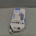 BEAUTURAL Fabric Shaver and Lint Remover, Sweater Defuzzer with 2-Speeds, 2 Replaceable Stainless Steel Blades, Battery Operated, Remove Clothes Fuzz, Lint Balls, Pills, Bobbles Gray