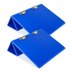 2pcs 16 x 12 Inch Slant Board for Writing, Sloped Surface Clipboard 20°Tilted Writing Board to Improve Handwriting Legibility for Writing Reading Drawing