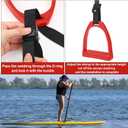 a Must-Have Accessory for Every Paddler, 2-Pack Paddleboard Accessories Device that Enables You to Easily Return to The Deck, Paddle Board Stirrup