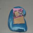 eNilecor Short Bob Hair Wigs 12" Straight with Flat Bangs Synthetic Colorful Cosplay Daily Party Wig for Women Natural As Real Hair+ Free Wig Cap (Blue)