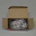 Christmas Snowflake Lights, 20ft 40LED 8 Modes & Timer Battery Operated Fairy Lights for Indoor/Outdoor Holiday Party Decorations (White)