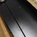 Corner Desk with Hutch and LED Lights, Corner Computer Desk with Keyboard Tray and Monitor Stand, Small Computer Desk for Small Spaces, Home OfficeCarbon Black